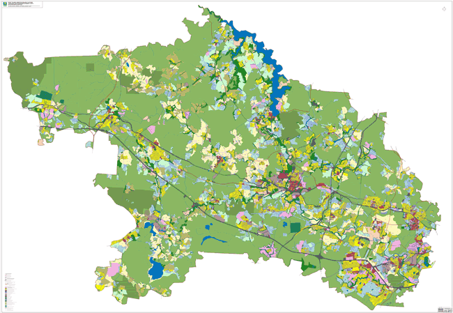 Карта истра района